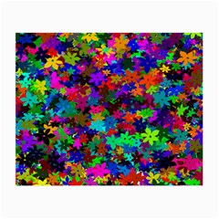 Flowersfloral Star Rainbow Small Glasses Cloth by Mariart