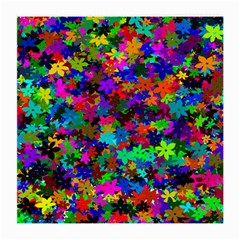 Flowersfloral Star Rainbow Medium Glasses Cloth by Mariart