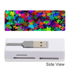 Flowersfloral Star Rainbow Memory Card Reader (stick)  by Mariart