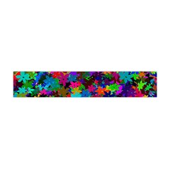 Flowersfloral Star Rainbow Flano Scarf (mini) by Mariart