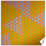 Green Blue Orange Canvas 16  x 16   15.2 x15.41  Canvas - 1