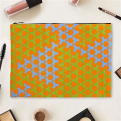 Green Blue Orange Cosmetic Bag (xl) by Mariart