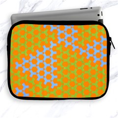 Green Blue Orange Apple Ipad 2/3/4 Zipper Cases by Mariart