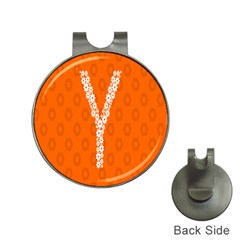 Iron Orange Y Combinator Gears Hat Clips With Golf Markers by Mariart