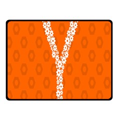 Iron Orange Y Combinator Gears Fleece Blanket (small) by Mariart