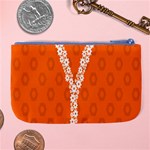 Iron Orange Y Combinator Gears Large Coin Purse Back