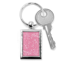 Floral Design Key Chains (rectangle)  by ValentinaDesign