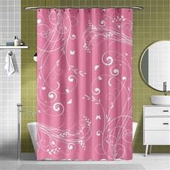 Floral Design Shower Curtain 48  X 72  (small)  by ValentinaDesign