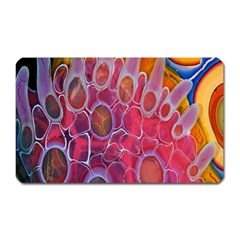 Micro Macro Belle Fisher Nature Stone Magnet (rectangular) by Mariart