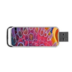 Micro Macro Belle Fisher Nature Stone Portable Usb Flash (two Sides) by Mariart