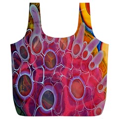 Micro Macro Belle Fisher Nature Stone Full Print Recycle Bags (l)  by Mariart