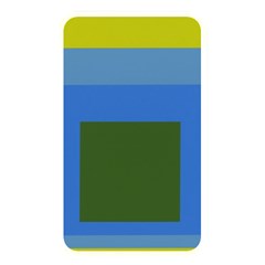 Plaid Green Blue Yellow Memory Card Reader by Mariart