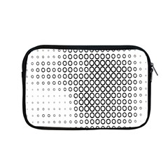 Polka Circle Round Black White Hole Apple Macbook Pro 13  Zipper Case by Mariart