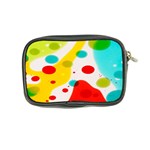 Polkadot Color Rainbow Red Blue Yellow Green Coin Purse Back