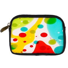 Polkadot Color Rainbow Red Blue Yellow Green Digital Camera Cases