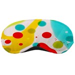 Polkadot Color Rainbow Red Blue Yellow Green Sleeping Masks Front