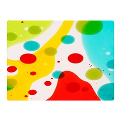 Polkadot Color Rainbow Red Blue Yellow Green Double Sided Flano Blanket (mini)  by Mariart