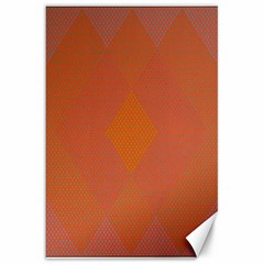 Live Three Term Side Card Orange Pink Polka Dot Chevron Wave Canvas 20  X 30   by Mariart