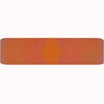 Live Three Term Side Card Orange Pink Polka Dot Chevron Wave Large Bar Mats 32 x8.5  Bar Mat