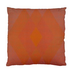 Live Three Term Side Card Orange Pink Polka Dot Chevron Wave Standard Cushion Case (one Side) by Mariart