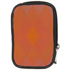 Live Three Term Side Card Orange Pink Polka Dot Chevron Wave Compact Camera Cases by Mariart