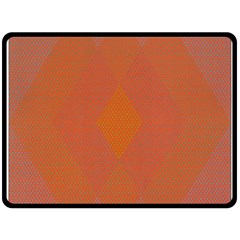 Live Three Term Side Card Orange Pink Polka Dot Chevron Wave Fleece Blanket (large)  by Mariart