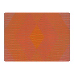 Live Three Term Side Card Orange Pink Polka Dot Chevron Wave Double Sided Flano Blanket (mini)  by Mariart