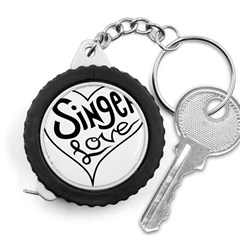 Singer Love Sign Heart Measuring Tapes