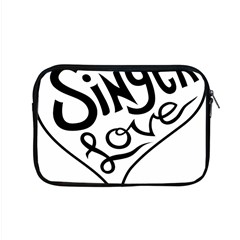 Singer Love Sign Heart Apple Macbook Pro 15  Zipper Case by Mariart