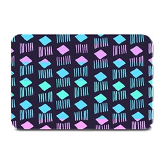 Polkadot Plaid Circle Line Pink Purple Blue Plate Mats by Mariart