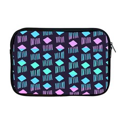 Polkadot Plaid Circle Line Pink Purple Blue Apple Macbook Pro 17  Zipper Case by Mariart