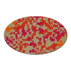 Spots            Magnet (oval) by LalyLauraFLM