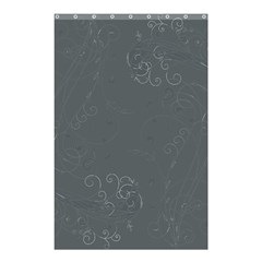 Floral Design Shower Curtain 48  X 72  (small)  by ValentinaDesign