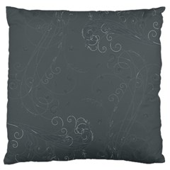 Floral Design Large Cushion Case (two Sides) by ValentinaDesign