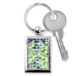 Paint on a white background           Key Chain (Rectangle) Front