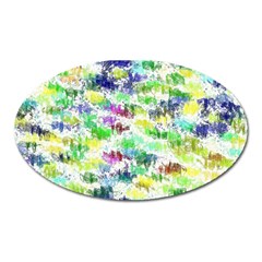 Paint on a white background           Magnet (Oval)