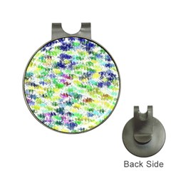 Paint on a white background           Golf Ball Marker Hat Clip