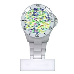 Paint on a white background           Nurses Watch