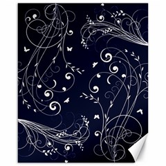 Floral Design Canvas 16  X 20   by ValentinaDesign