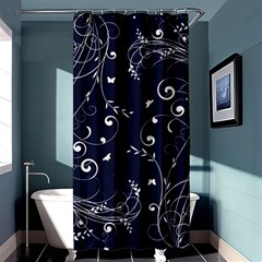 Floral Design Shower Curtain 36  X 72  (stall)  by ValentinaDesign