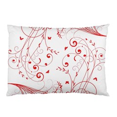 Floral Design Pillow Case (two Sides) by ValentinaDesign