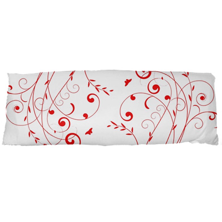 Floral design Body Pillow Case Dakimakura (Two Sides)