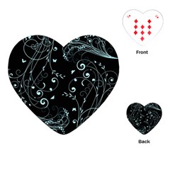 Floral Design Playing Cards (heart) 