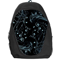 Floral Design Backpack Bag