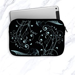 Floral Design Apple Ipad Mini Zipper Cases