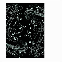 Floral Design Large Garden Flag (two Sides) by ValentinaDesign