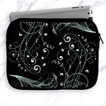 Floral design Apple iPad 2/3/4 Zipper Cases Front