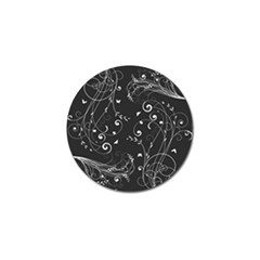 Floral Design Golf Ball Marker by ValentinaDesign