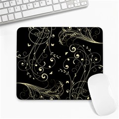 Floral Design Large Mousepads by ValentinaDesign