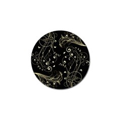 Floral Design Golf Ball Marker (4 Pack) by ValentinaDesign